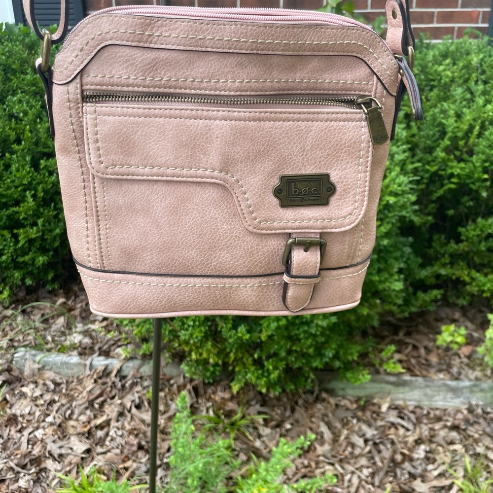BORN CONCEPT AMHERST CROSSBODY VERY GOOD USED CONDITION Blush Crossbody Bag